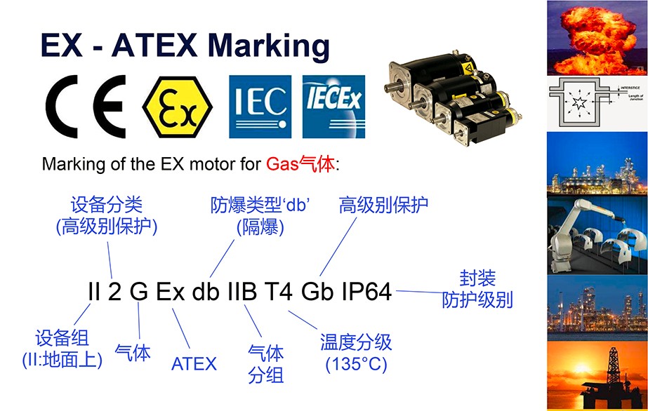 防爆伺服電機等級意思說明